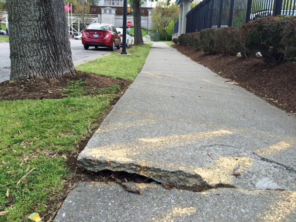 Cement Sidewalk Repair in Springfield